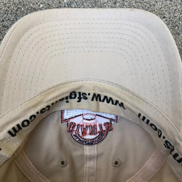 VTG 2020 NL West Champs San Francisco Giants Hat Men's Blue Wave MLB Khaki Cap - Picture 6 of 6